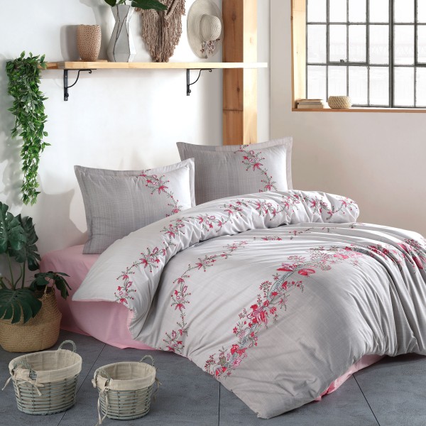 Lenjerie de pat ranforce Clasy king size (LORINDA) [1]