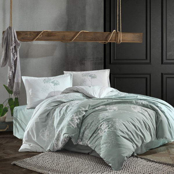 Lenjerie de pat ranforce Clasy king size (LUVI) [1]