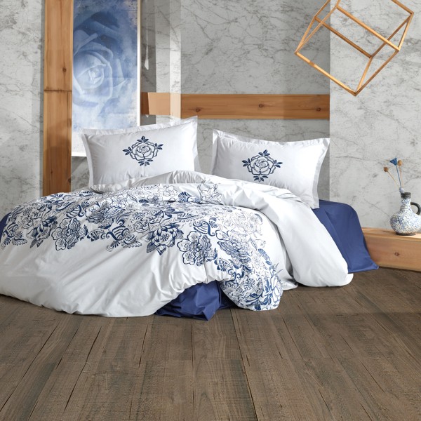 Lenjerie de pat ranforce Clasy king size (Mandora v1) [1]