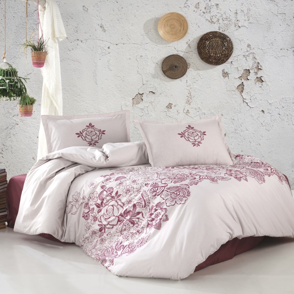 Lenjerie de pat ranforce Clasy king size (Mandora v2) [1]