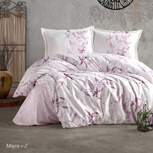 Lenjerie de pat ranforce Clasy king size (MAYRA V2) [1]