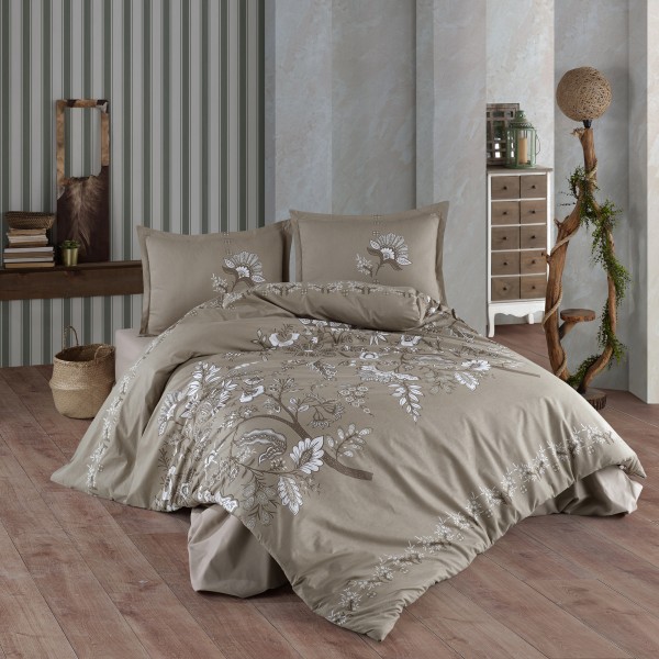 Lenjerie de pat ranforce Clasy king size (MOHANA V2) [1]