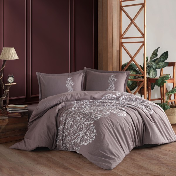 Lenjerie de pat ranforce Clasy king size (NILLA V2) [1]