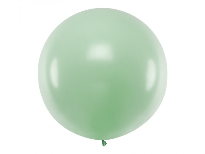 Round Balloon 1m Pastel Pistachio