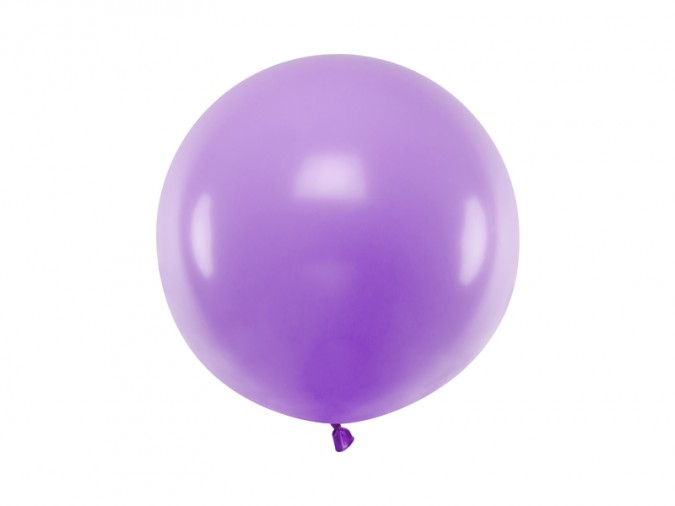 Round balloon 60 cm Pastel Lavender Blue