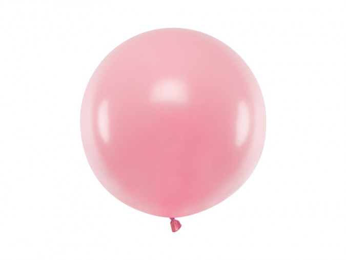 Round balloon 60 cm Pastel Baby Pink