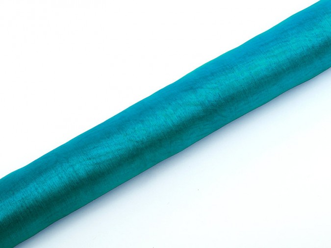 Organza Plain turquoise 0.36 x 9m (1 pc. / 9 lm)