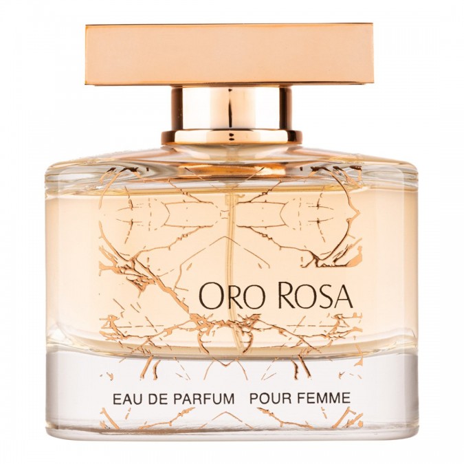 Apa de Parfum Oro Rosa, Fragrance World, Femei - 100ml