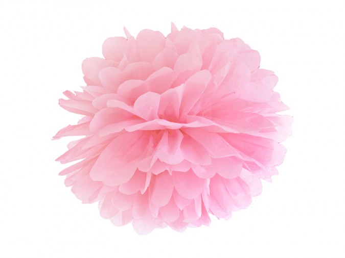 Tissue paper Pompom light pink 35cm