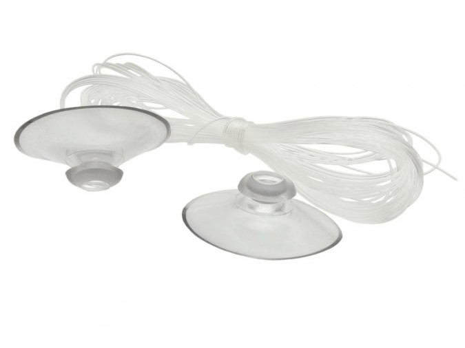 Suction cups with fishing line 4cm (Set 6 bucati)