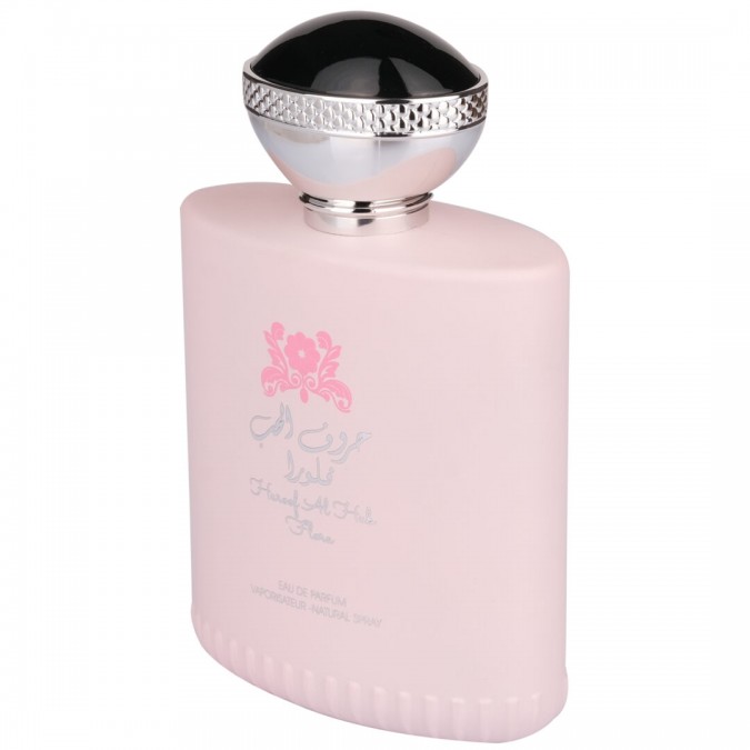 Apa de Parfum Huroof Al Hub Flora, Ard Al Zaafaran, Femei - 100ml