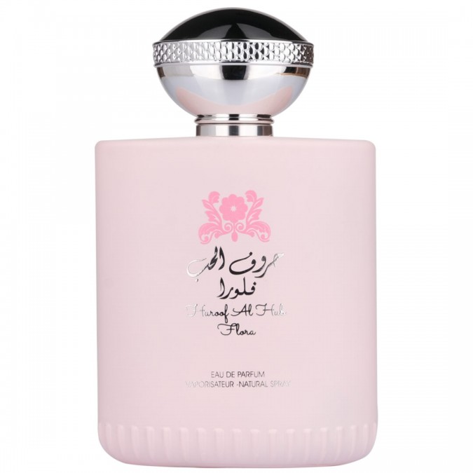 Apa de Parfum Huroof Al Hub Flora Ard Al Zaafaran Femei - 100ml