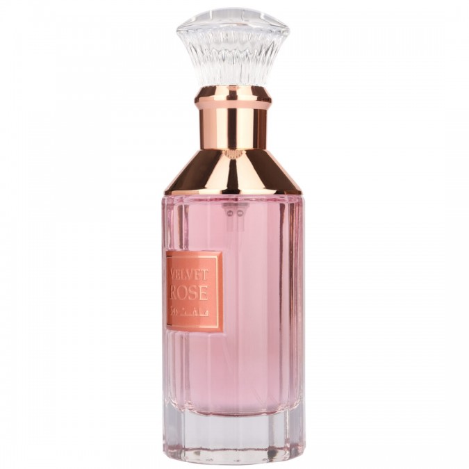 Apa de Parfum Velvet Rose, Lattafa, Femei - 100ml