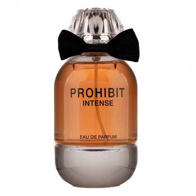 Apa de Parfum Prohibit Intense, Fragrance World, Femei - 100ml