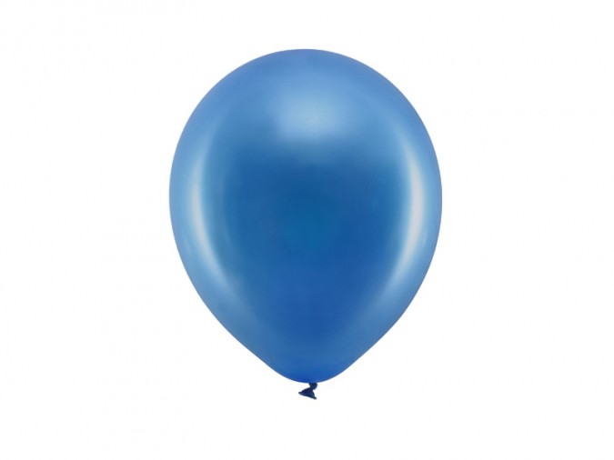 Rainbow Balloons 23cm metallic navy blue (1 pkt / 10 pc.)