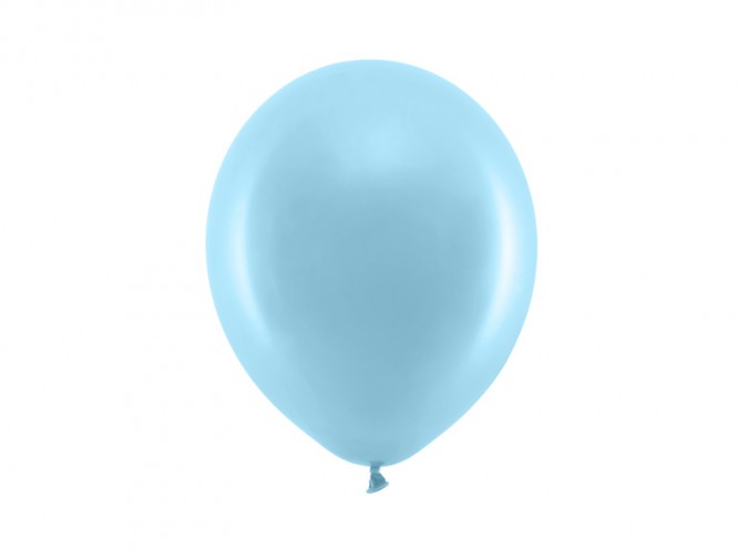 Rainbow Balloons 23cm pastel light blue (1 pkt / 100 pc.)