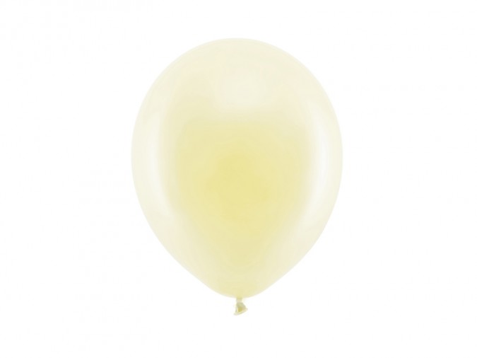 Rainbow Balloons 23cm pastel cream (1 pkt / 10 pc.)