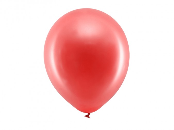 Rainbow Balloons 30cm metallic red (1 pkt / 10 pc.)