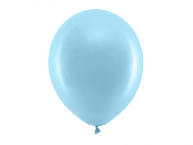 Rainbow Balloons 30cm pastel light blue (Set 100 bucati)