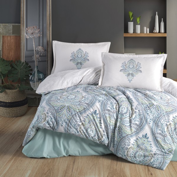 Lenjerie de pat ranforce Clasy king size (RUMA) [1]