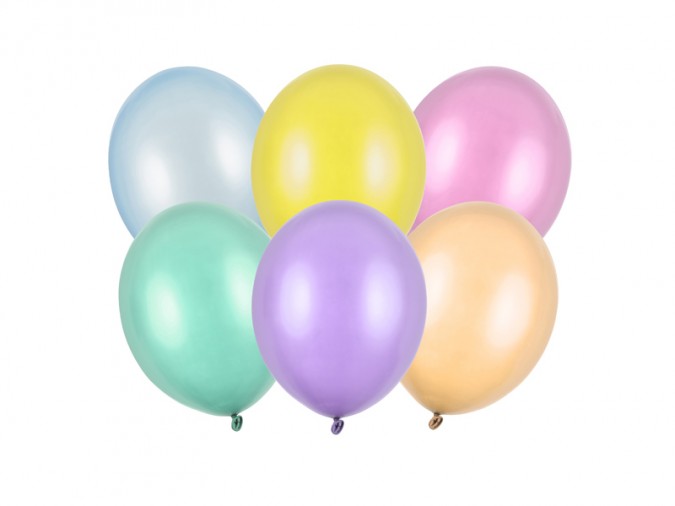 Strong Balloons 23cm Pearly Mix (1 pkt / 100 pc.)