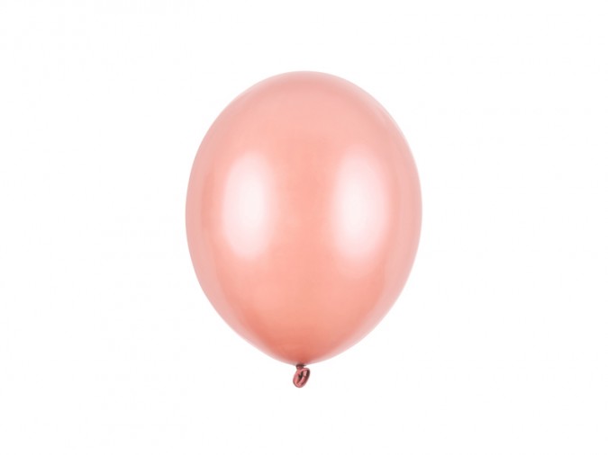 Balony Strong 23cm Metallic Rose Gold (Set 100 bucati)