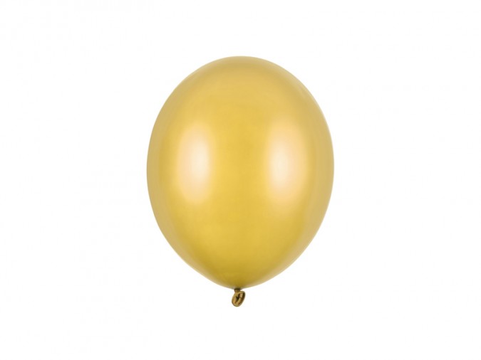 Strong Balloons 23cm Metallic Gold (1 pkt / 100 pc.)