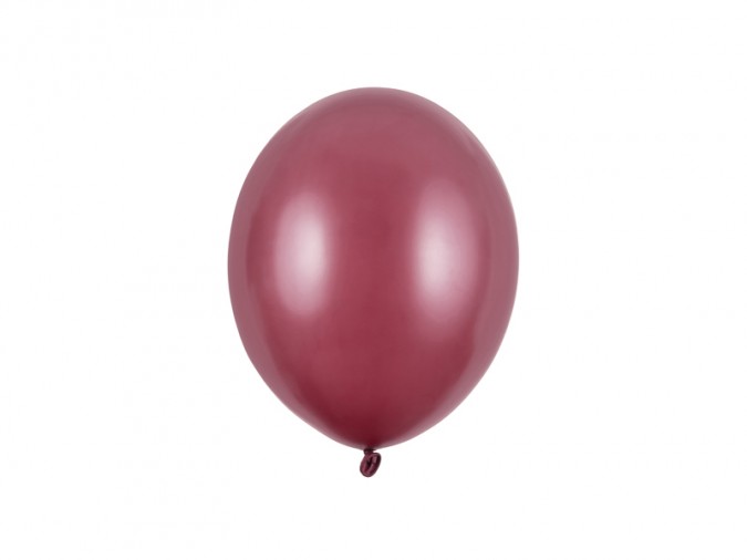 Strong Balloons 23cm Metallic Maroon (1 pkt / 100 pc.)