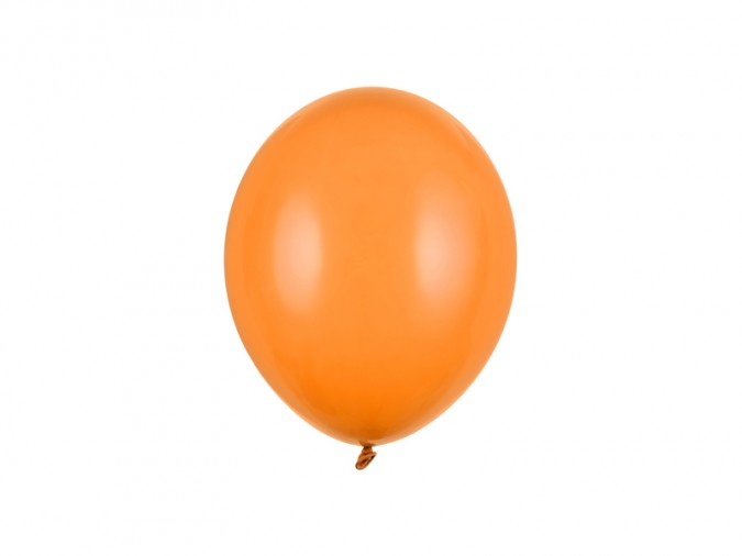 Strong Balloons 23cm Pastel Mandarin Orange (Set 100 bucati)