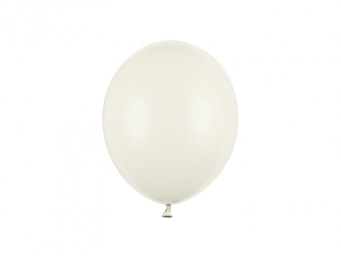 Strong Balloons 23cm Pastel Light Cream (1 pkt / 100 pc.)