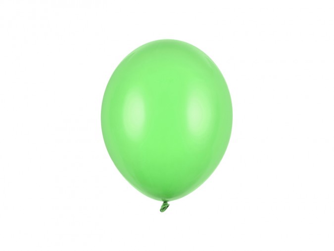 Strong Balloons 23cm Pastel Bright Green (Set 100 bucati)