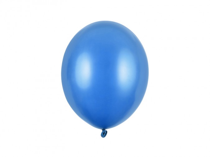 Strong Balloons 27cm Metallic Cornflower Blue (Set 10 bucati)