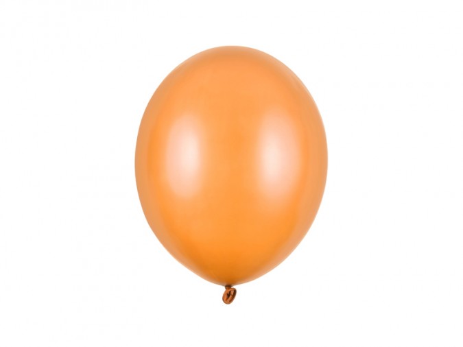 Strong Balloons 27cm Metallic Mandarin Orange (1 pkt / 50 pc.)