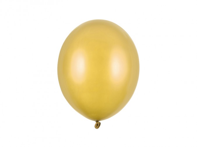 Strong Balloons 27cm Metallic Gold (1 pkt / 50 pc.)
