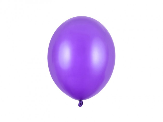 Strong Balloons 27cm Metallic Purple (1 pkt / 10 pc.)