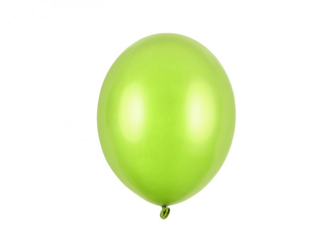 Strong Balloons 27cm Metallic Lime Green (1 pkt / 50 pc.)
