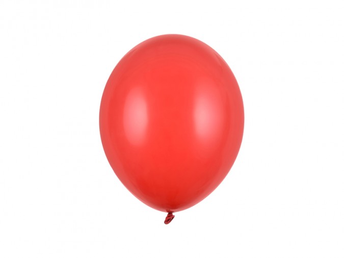 Strong Balloons 27cm Pastel Poppy Red (Set 50 bucati)