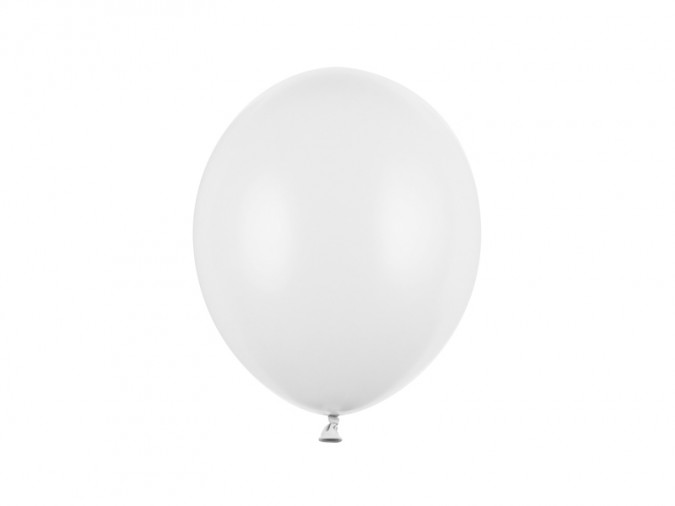 Strong Balloons 27cm Pastel Pure White (1 pkt / 100 pc.)