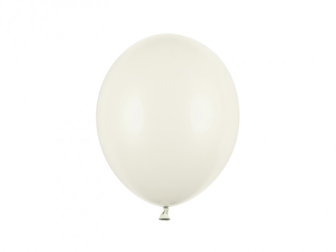 Strong Balloons 27cm Pastel Light Cream (Set 10 bucati)