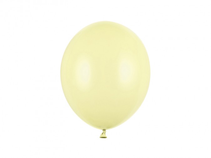 Strong Balloons 27cm Pastel Light Yellow (1 pkt / 10 pc.)