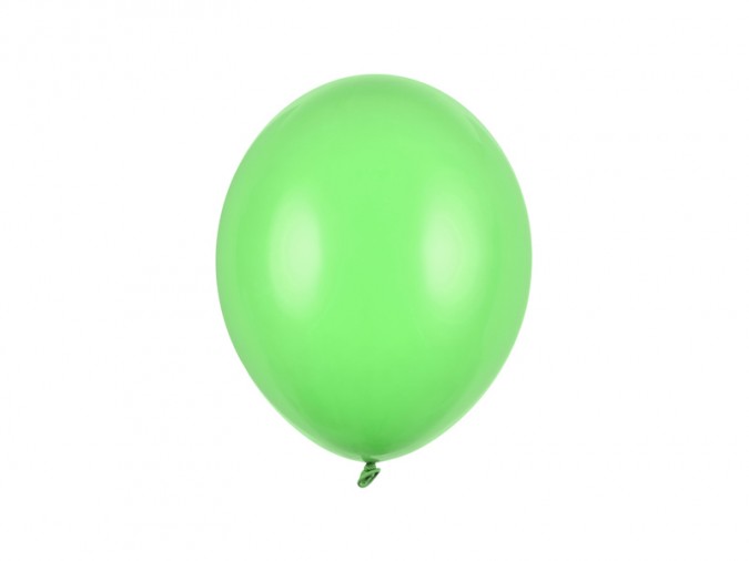 Strong Balloons 27cm Pastel Bright Green (Set 10 bucati)