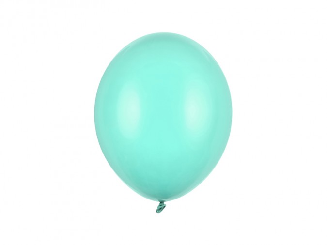 Strong Balloons 27cm Pastel Light Mint (Set 50 bucati)