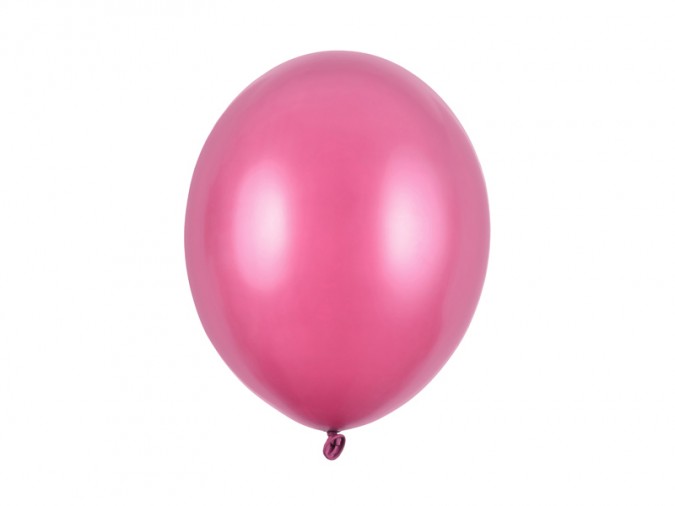 Strong Balloons 30cm Metallic Hot Pink (1 pkt / 10 pc.)