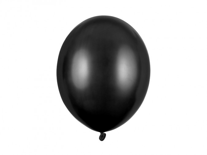 Strong Balloons 30cm Metallic Black (1 pkt / 10 pc.)