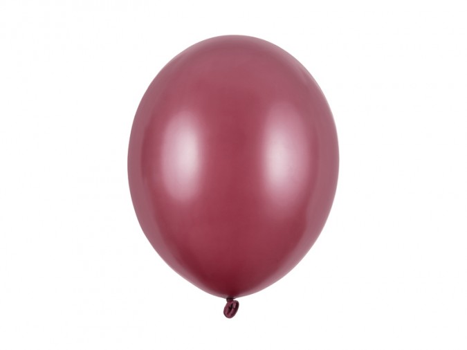 Strong Balloons 30cm Metallic Maroon (1 pkt / 10 pc.)