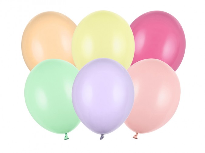 Strong Balloons 30cm Pastel Mix (1 pkt / 10 pc.)