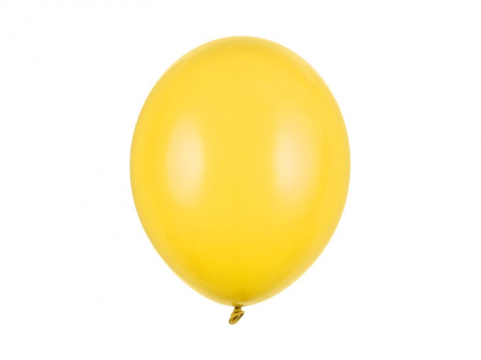 Strong Balloons 30cm Pastel Honey Yellow (Set 10 bucati)