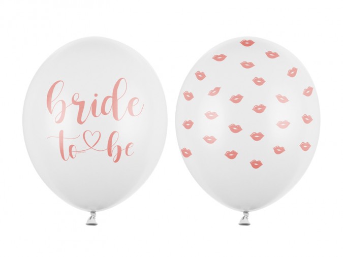 Ballons 30 cm Bride to be mix (1 pkt / 50 pc.)