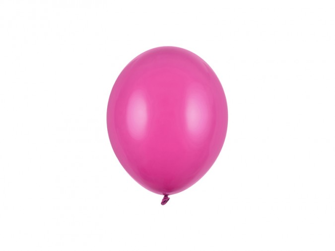 Strong Balloons 12cm Pastel Hot Pink (Set 100 bucati)