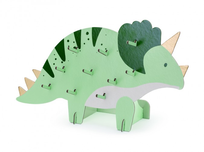 Snack wall Triceratops 38x23 cm mix